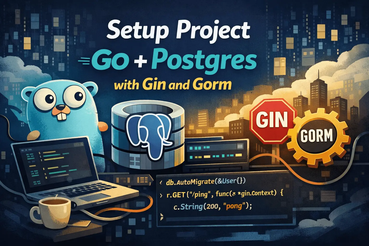 setup-project-go-postgres-with-gin-and-gorm